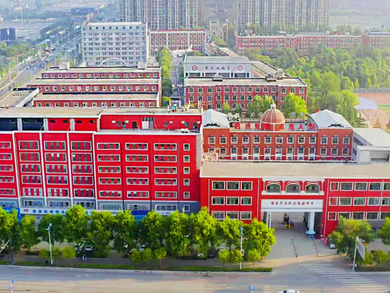 宜君校园鸟瞰图
